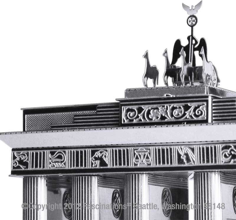 INVENTO 502550 3D-Metallbausätze Brandenburger Tor