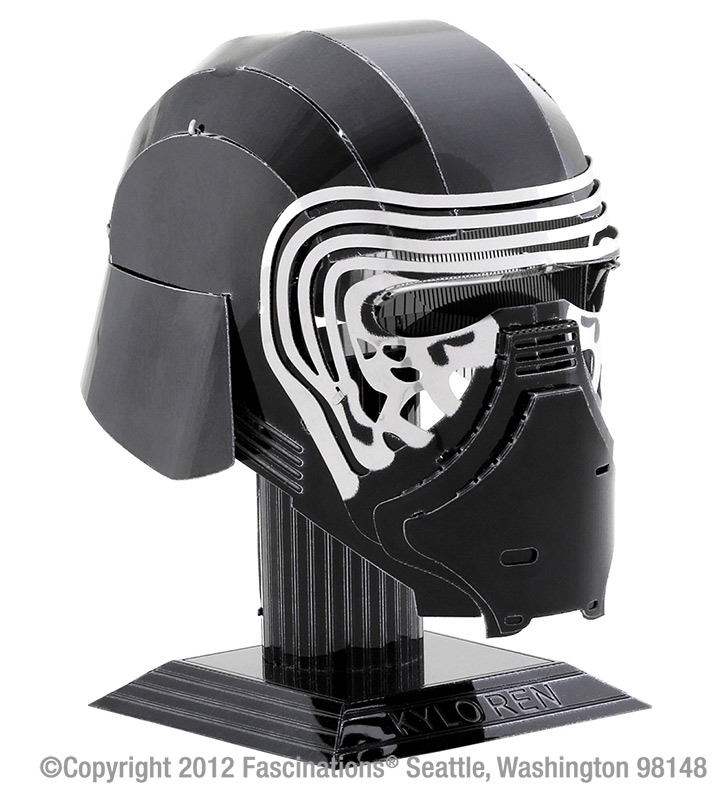 via Individualiteit Verrijking Kylo Ren Helmet | Metal Earth Onlineshop