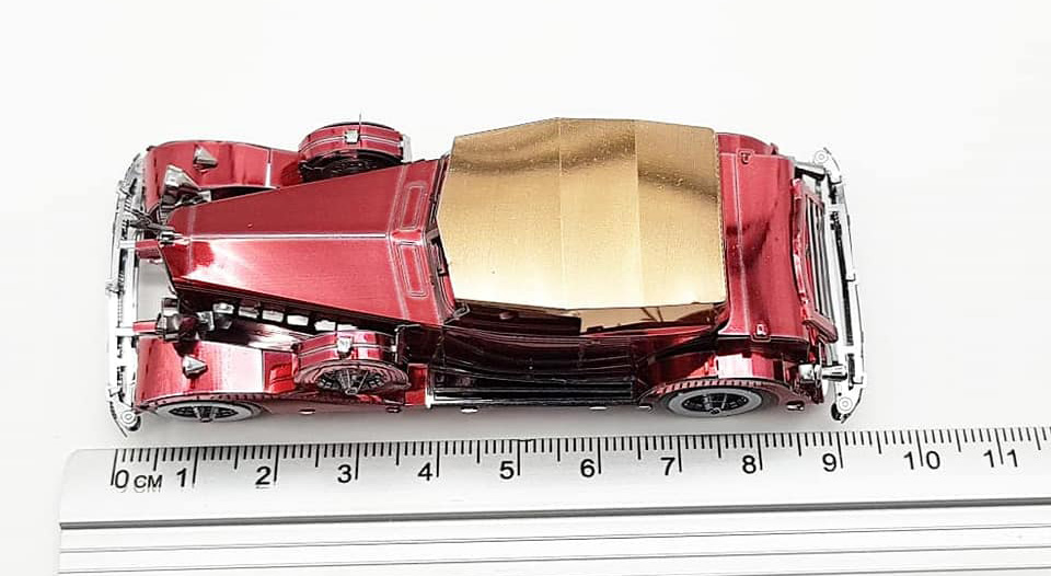 Fascinations Metal Earth 1934 Packard & 1935 Duesenberg 3D Model Kit Set