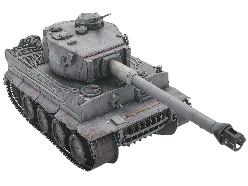 Tank Tiger 1 colored - Image 2